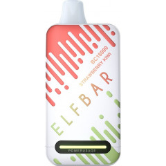 Электронная сигарета Ельф Бар BC 18000 затяжек Клубника Киви (Strawberry Kiwi)
